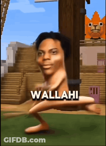 Cartoon Man Saying Wallahi GIF
