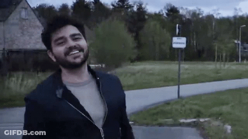 Cartoon Man Spitting Pink Liquid Rule 752 GIF