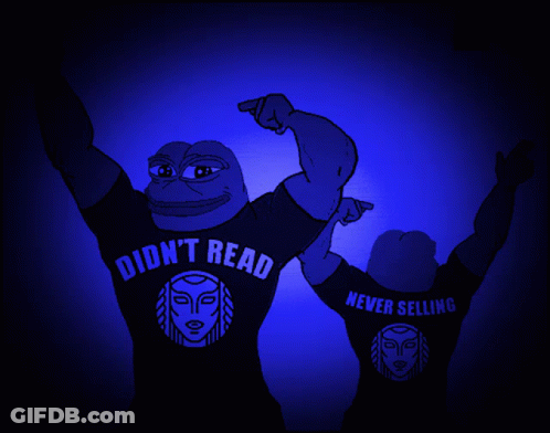 Cartoon Man Wearing Didnt Read Shirt GIF