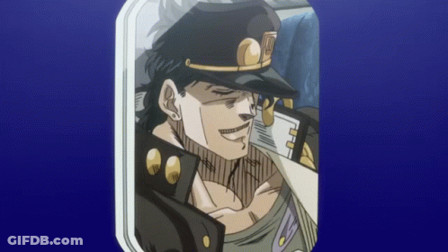 Cartoon Man Wearing Hat Saying Jojo GIF