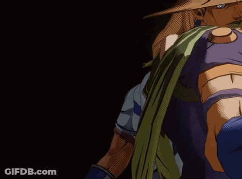 Cartoon Man Wearing Star Hat GIF