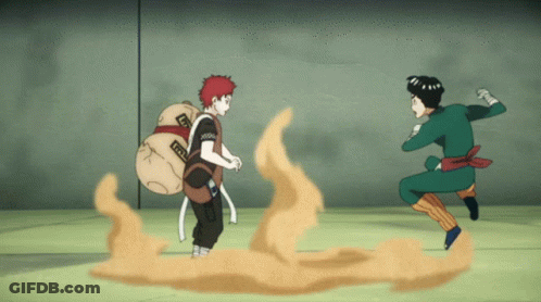 Cartoon Man With Bag Saying Lee GIF