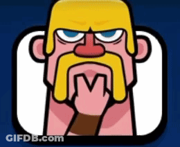 Cartoon Man With Beard And Helmet GIF