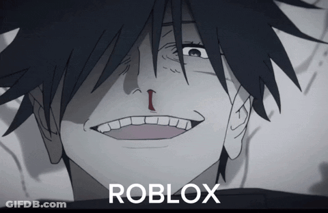 Cartoon Man With Bloody Nose Roblox GIF