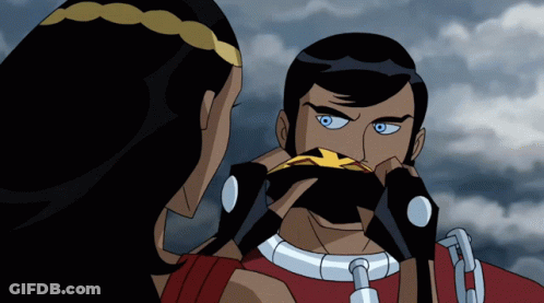 Cartoon Man With Chain Around Neck GIF