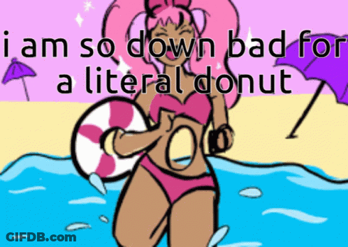 Cartoon Man With Glasses And Barber Pole GIF