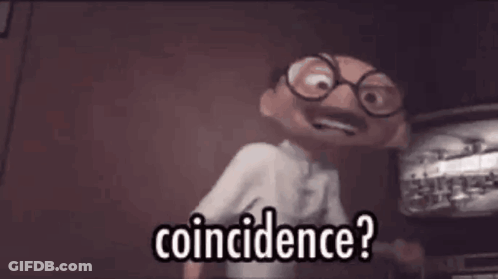 Cartoon Man With Glasses And Mustache Says I Think Not GIF