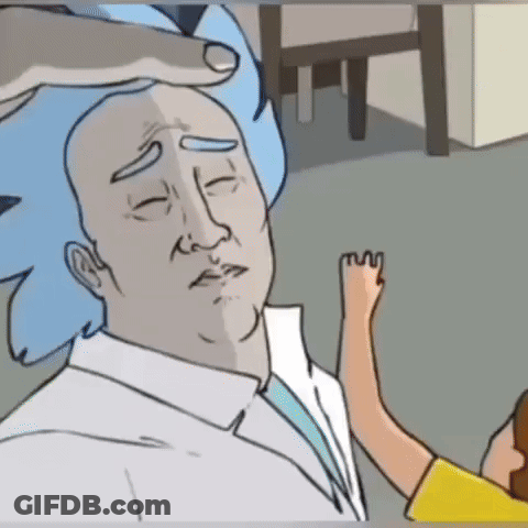 Cartoon Man With Hand On Head GIF