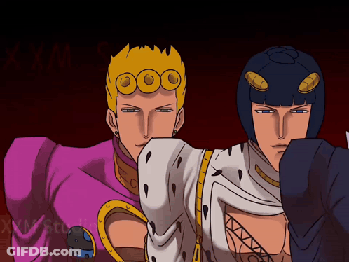 Cartoon Man With Horns And Purple Shirt GIF