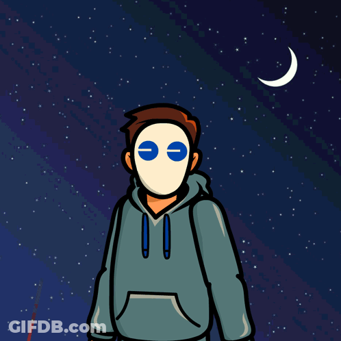 Cartoon Man With Mask Thumbs Up GIF