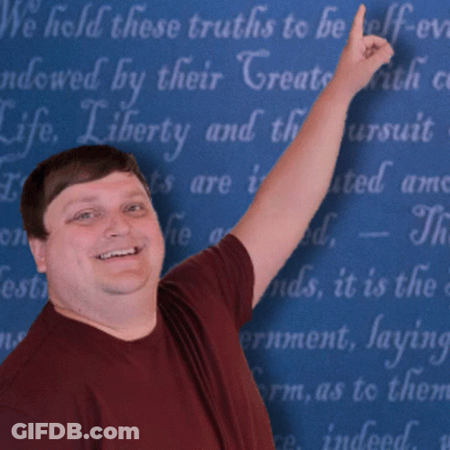 Cartoon Man With Microphone Saying Capp Time GIF