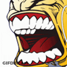 Cartoon Man With Mouth Open GIF