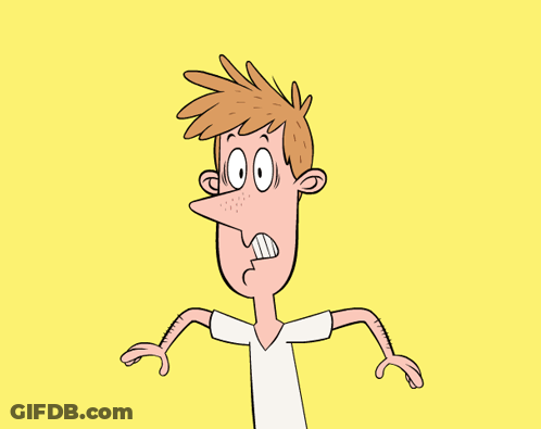 Cartoon Man With Mouth Open GIF