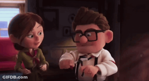 Cartoon Man With Mustache Pointing At Himself Saying I Even Get A Cool Name GIF
