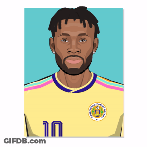 Cartoon Man With Number 10 Jersey GIF