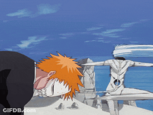 Cartoon Man With Orange Hair Laying On Beach GIF