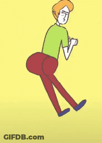 Cartoon Man With Red Hair GIF