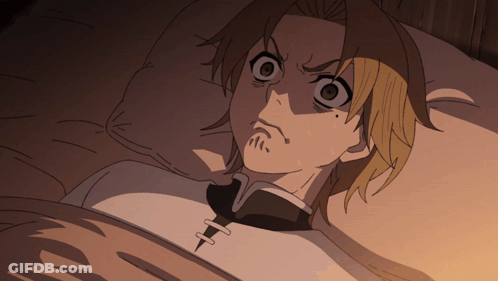Cartoon Man With Scar On Forehead GIF