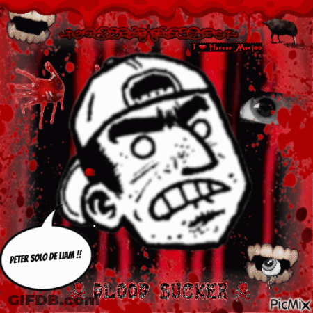 Cartoon Man With Speech Bubble Peter Solo De Liam GIF