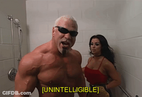 Cartoon Man With Spiked Arms GIF