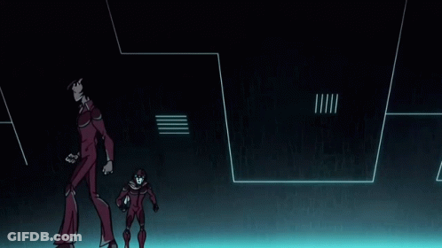 Cartoon Man With Sword GIF