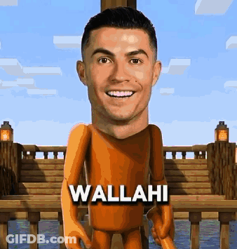 Cartoon Man With Wallahi On Chest GIF