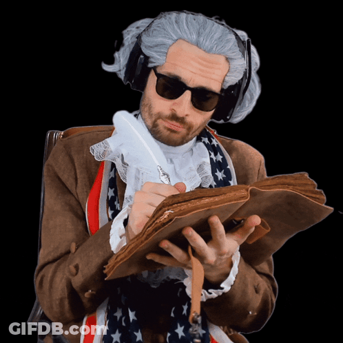Cartoon Man With Wolf Head GIF
