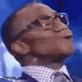 Cartoon Man With Yellow Glove GIF