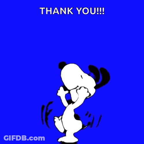 Cartoon Maple Leaf Saying Thank You GIF