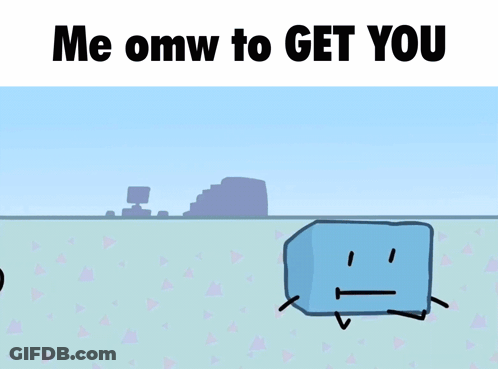 Cartoon Me Omw To Get You On It GIF