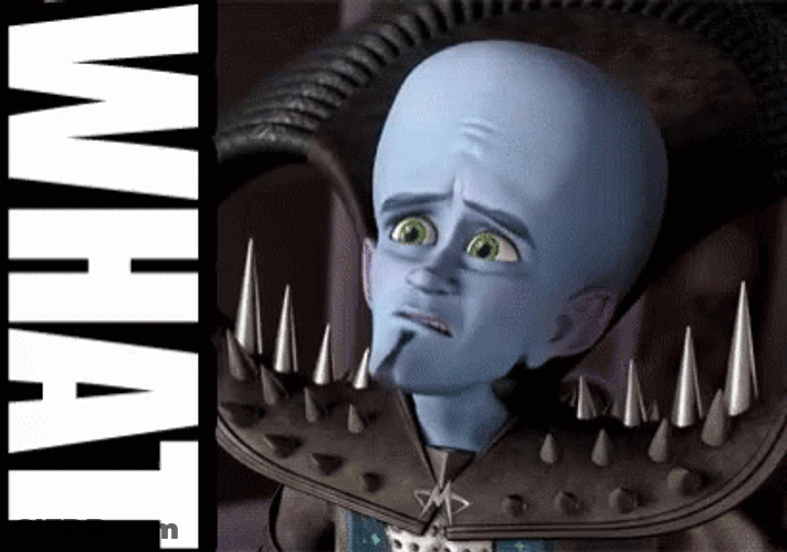 Cartoon Megamind What Funny Face GIF