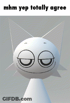 Cartoon Mhm Yep Totally Agree GIF