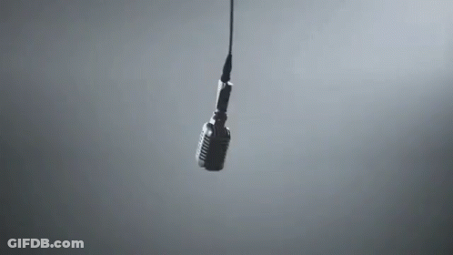 Cartoon Microphone Holding Screwdriver And Thumbs Up GIF
