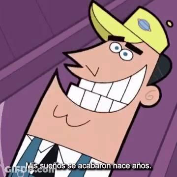 Cartoon Mis Sueños Se Acabaron Hace Años GIF