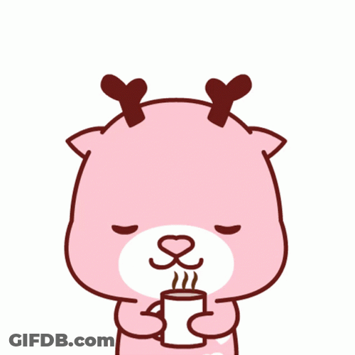 Cartoon Morning Coffee GIF