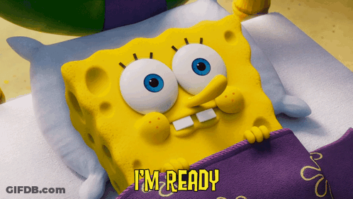 Cartoon Mouse In Diaper On Blue Stool Saying Superrrr Dunce GIF