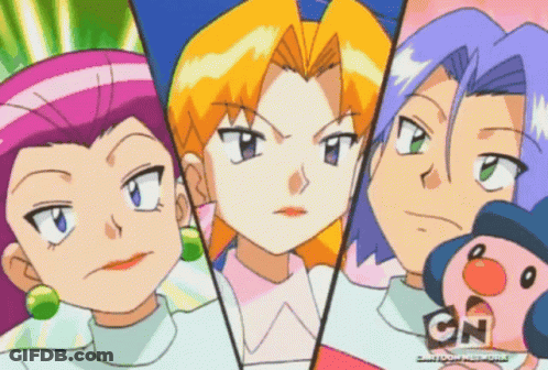 Cartoon Network Advertisement With Three Characters GIF