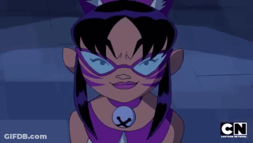 Cartoon Network Character Looking At Camera GIF