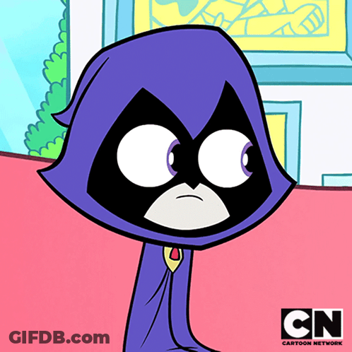 Cartoon Network Character Standing In Front Of Building GIF