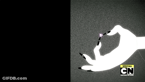 Cartoon Network Hand Holding Star GIF