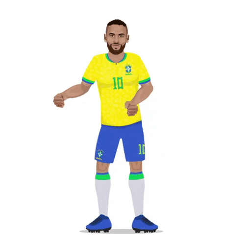 Cartoon Neymar Irish Dance GIF