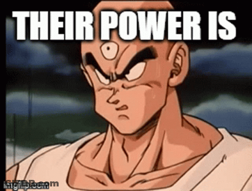 Cartoon One-Eyed Character Power GIF