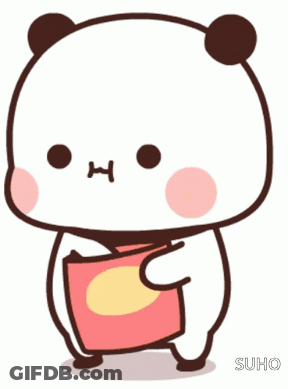 Cartoon Panda Eating Potato Chips GIF