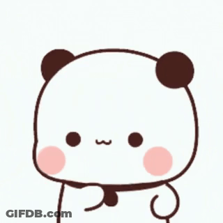 Cartoon Panda Giving Thumbs Up GIF