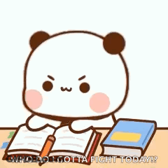 Cartoon Panda Holding Cardboard Box GIF