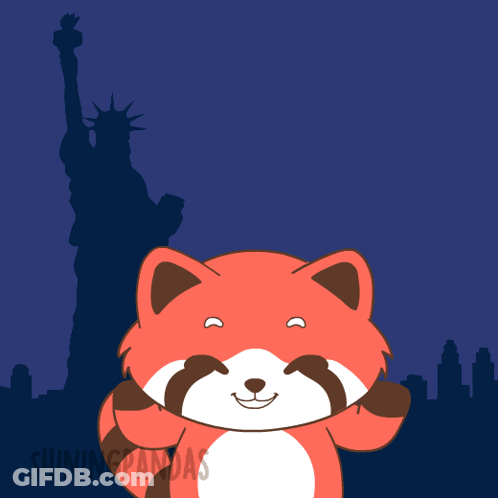 Cartoon Panda Saying Shining Pandas GIF
