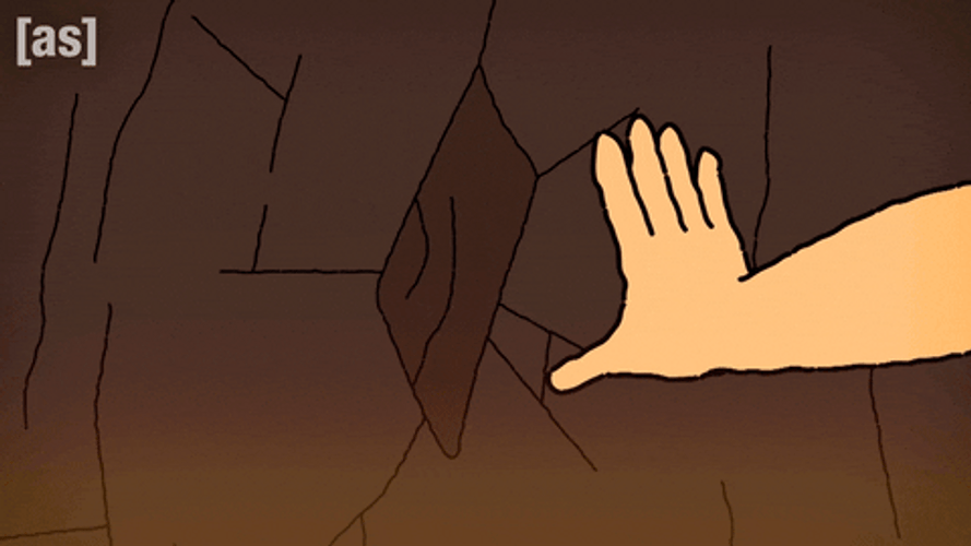 Cartoon Peeping Tom Sneaking Animation GIF