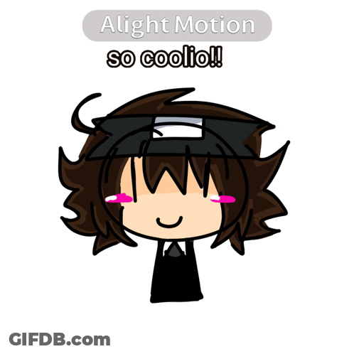 Cartoon Person Alight Motion So Coolio GIF