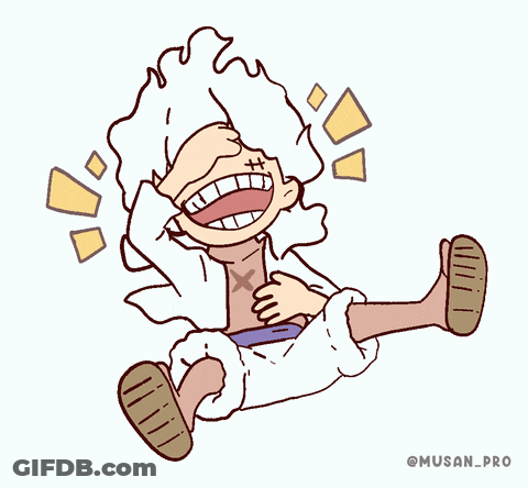 Cartoon Person Laughing Musan Pro GIF