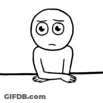 Cartoon Person Sitting In Puddle Crying GIF